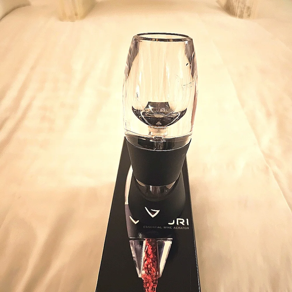 Vinturi Essential Wine Aerator for Enhanced Flavors with Smoother Finish